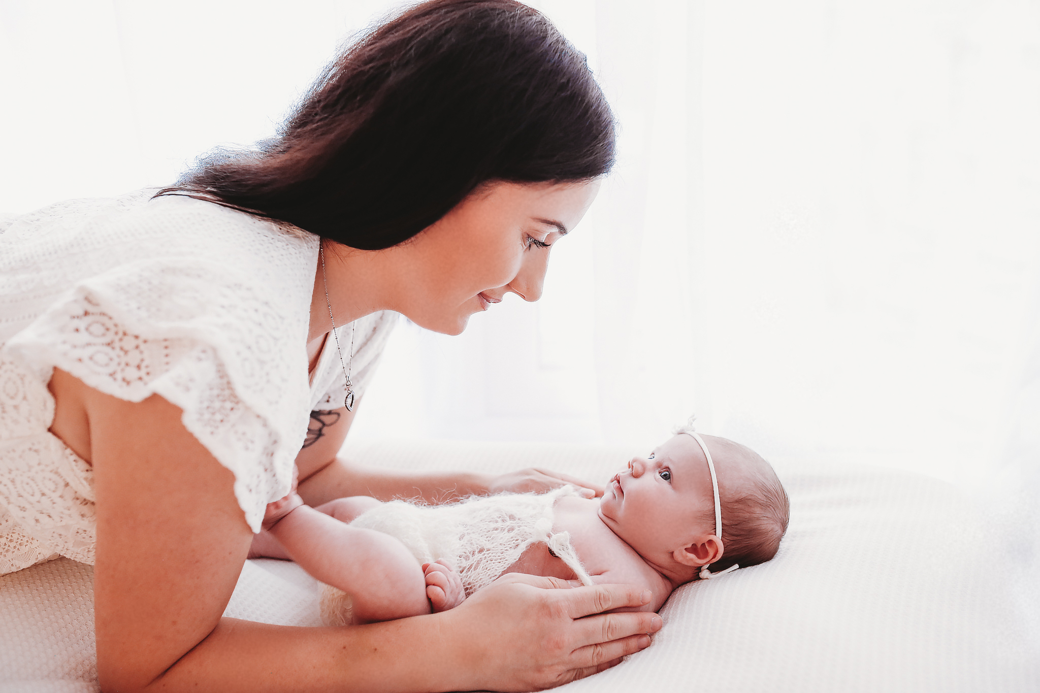 Newborn photography Cheshire — posed newborn session Ellesmere Port